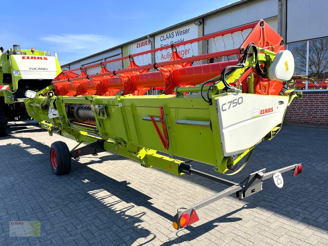 Schneidwerk des Typs CLAAS C 750 AC AUTO CONTOUR, Schneidwerk, SW-Wagen, Gebrauchtmaschine in Molbergen (Bild 4)