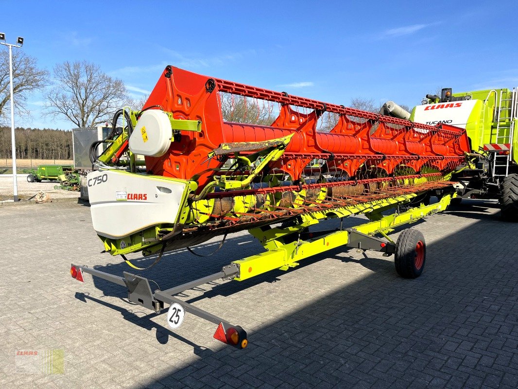 Schneidwerk des Typs CLAAS C 750 AC AUTO CONTOUR, Schneidwerk, SW-Wagen, Gebrauchtmaschine in Molbergen (Bild 2)