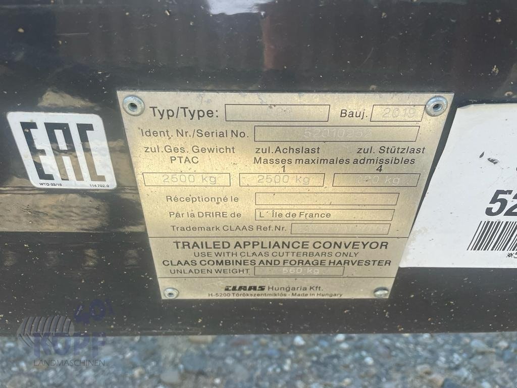 Schneidwerk typu CLAAS C430 Tucano Avero Lexion Aufnahme,Haspelautomatik, Gebrauchtmaschine v Schutterzell (Obrázek 3)