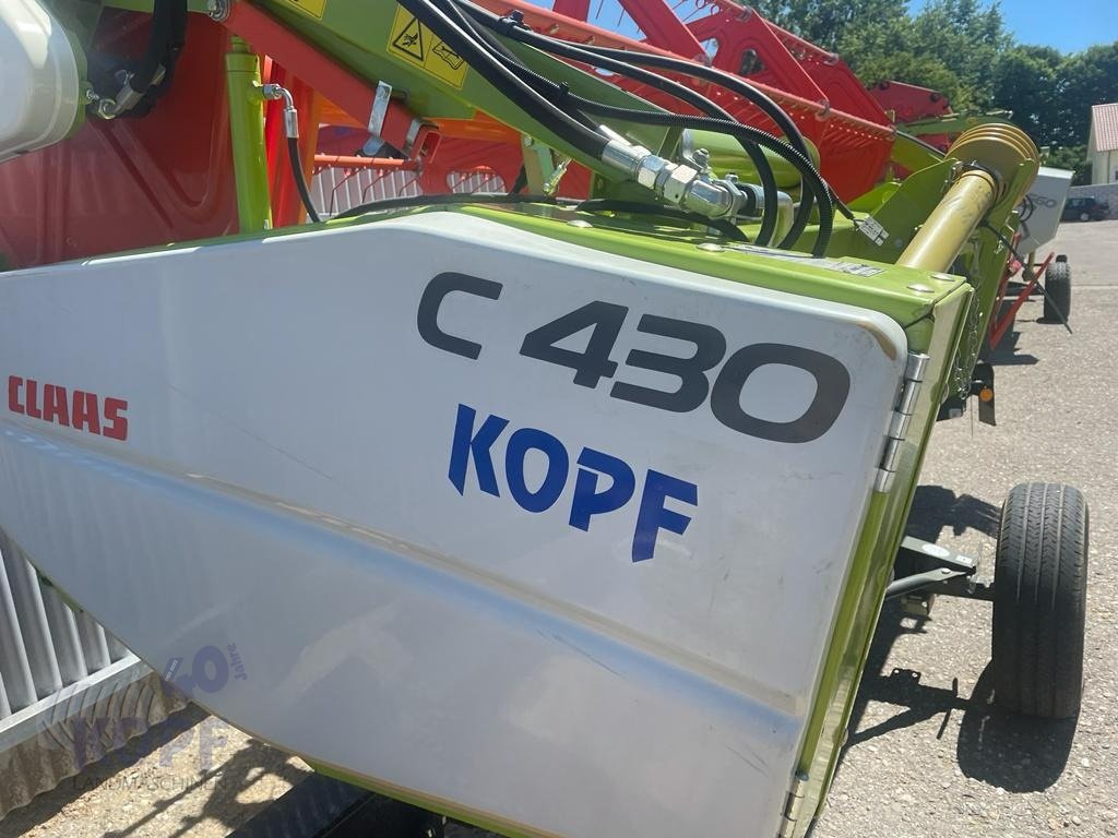 Schneidwerk typu CLAAS C430 Tucano Avero Lexion Aufnahme,Haspelautomatik, Gebrauchtmaschine w Schutterzell (Zdjęcie 1)