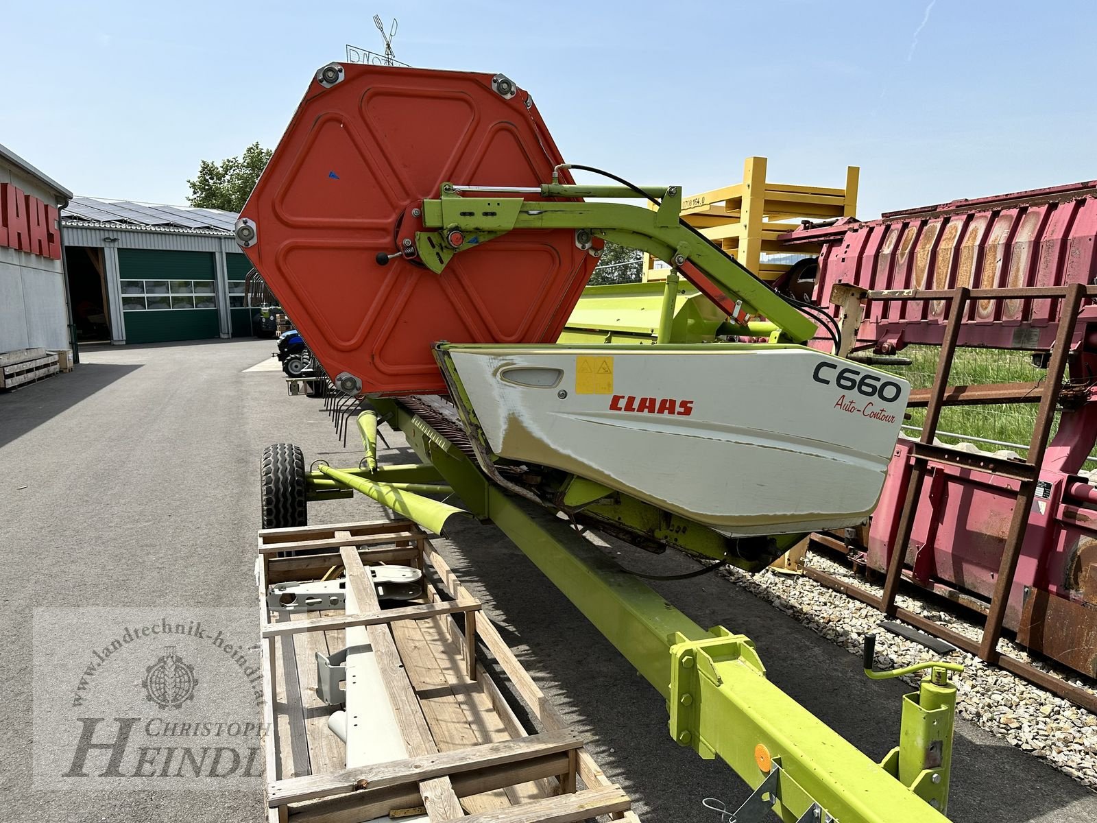 Schneidwerk du type CLAAS C660, Gebrauchtmaschine en Stephanshart (Photo 9)