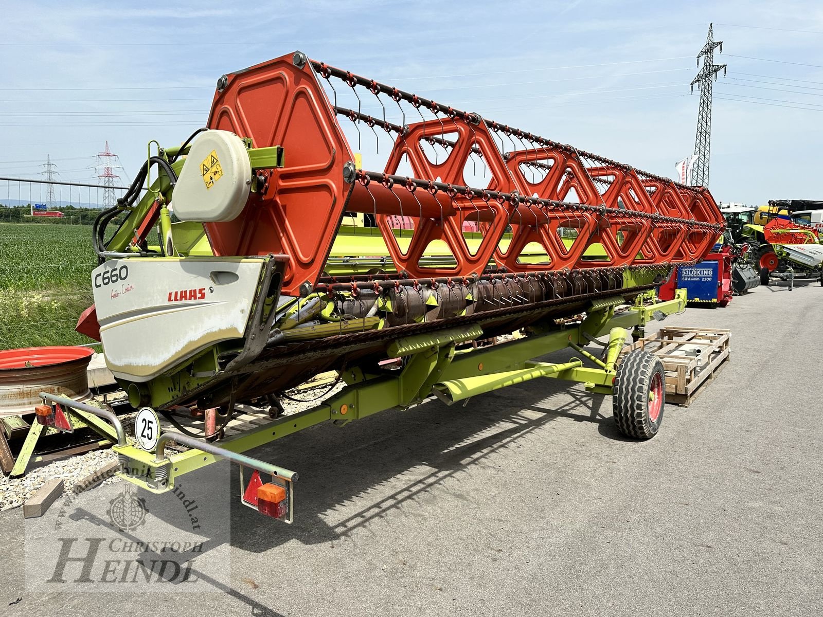 Schneidwerk du type CLAAS C660, Gebrauchtmaschine en Stephanshart (Photo 8)