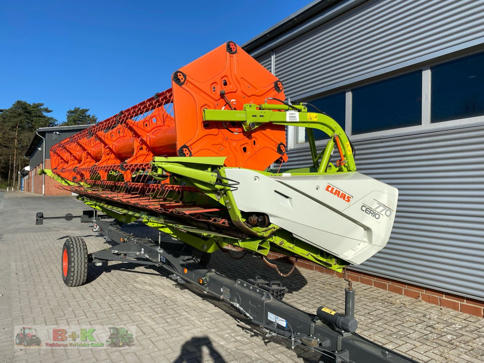 Schneidwerk typu CLAAS Cerio 770, Gebrauchtmaschine v Kettenkamp (Obrázek 8)