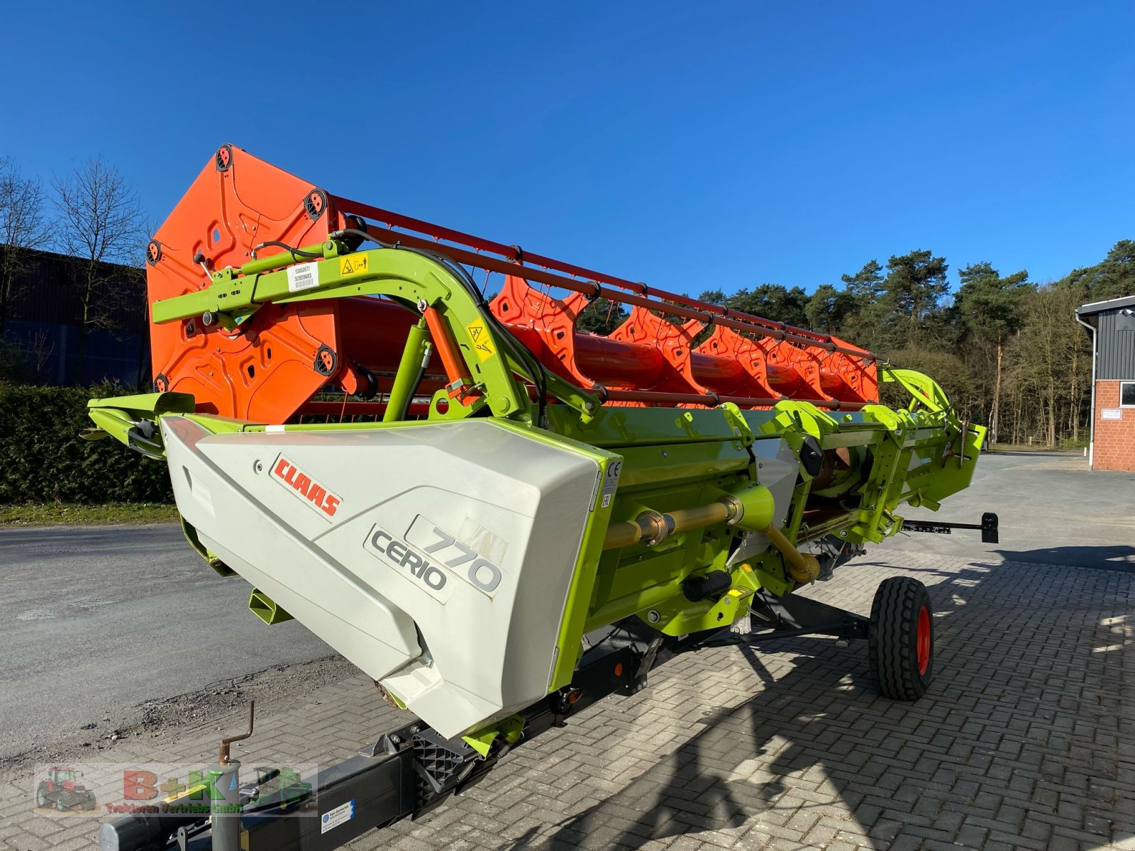 Schneidwerk typu CLAAS Cerio 770, Gebrauchtmaschine v Kettenkamp (Obrázek 9)