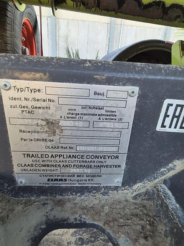 Schneidwerk van het type CLAAS CONVIO Flex 1380 B80, Gebrauchtmaschine in Fürstenstein (Foto 17)