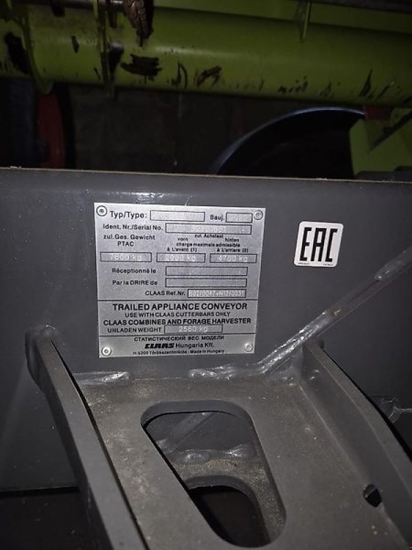 Schneidwerk typu CLAAS CONVIO Flex 1380 B80, Gebrauchtmaschine v Fürstenstein (Obrázek 13)