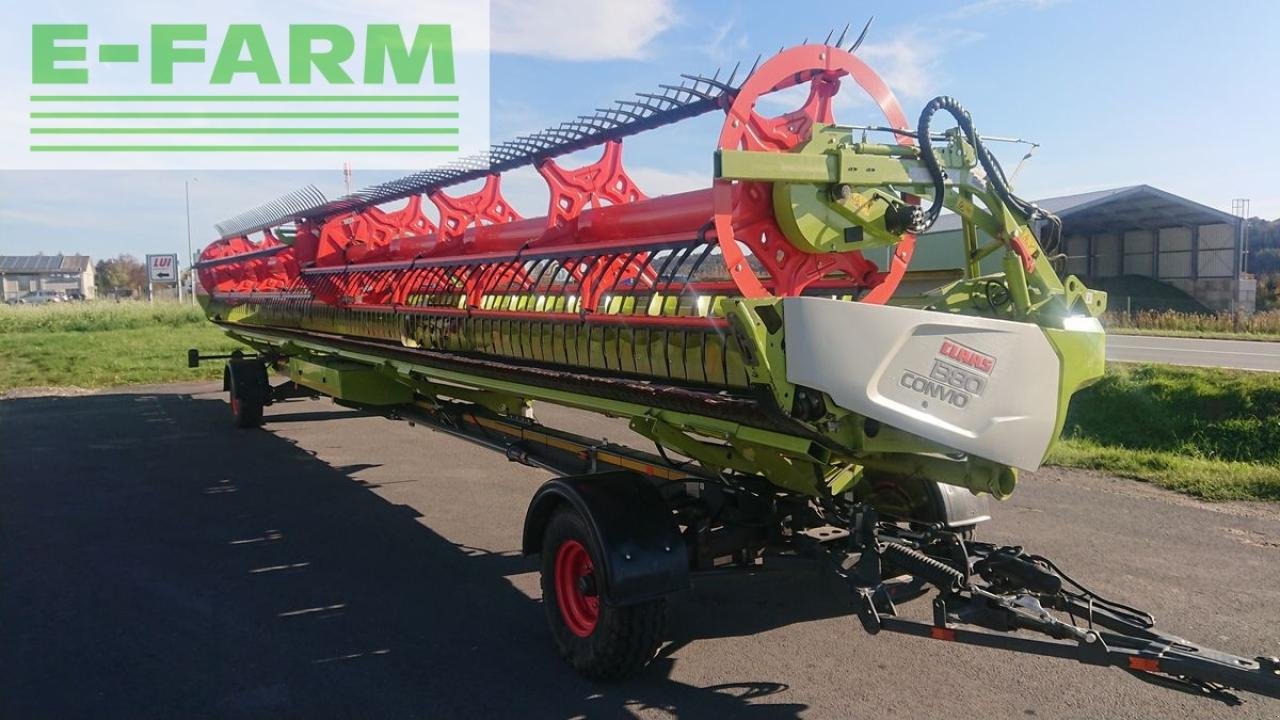 Schneidwerk типа CLAAS convio flex 1380 + transportwagen 4-rad gelenkt, Gebrauchtmaschine в ILZ (Фотография 2)