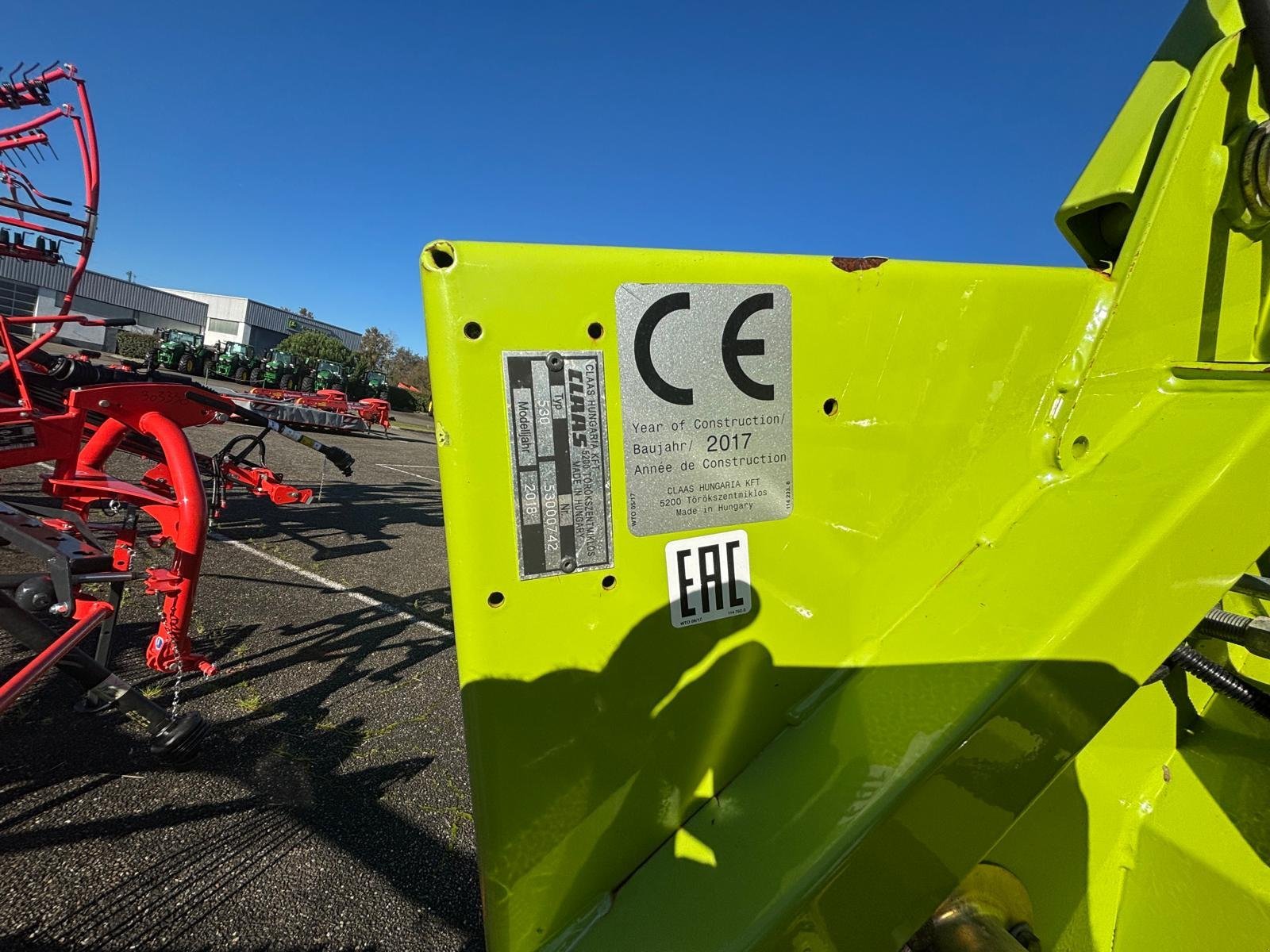 Schneidwerk Türe ait CLAAS MAXFLEX 620, Gebrauchtmaschine içinde SAINT GAUDENS (resim 4)