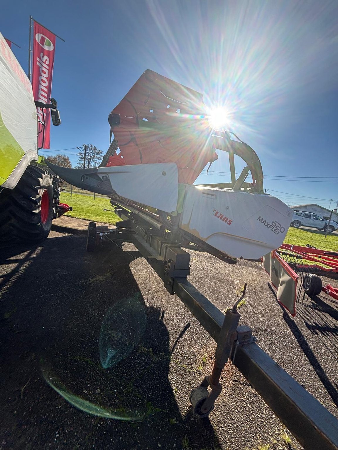 Schneidwerk Türe ait CLAAS MAXFLEX 620, Gebrauchtmaschine içinde SAINT GAUDENS (resim 3)