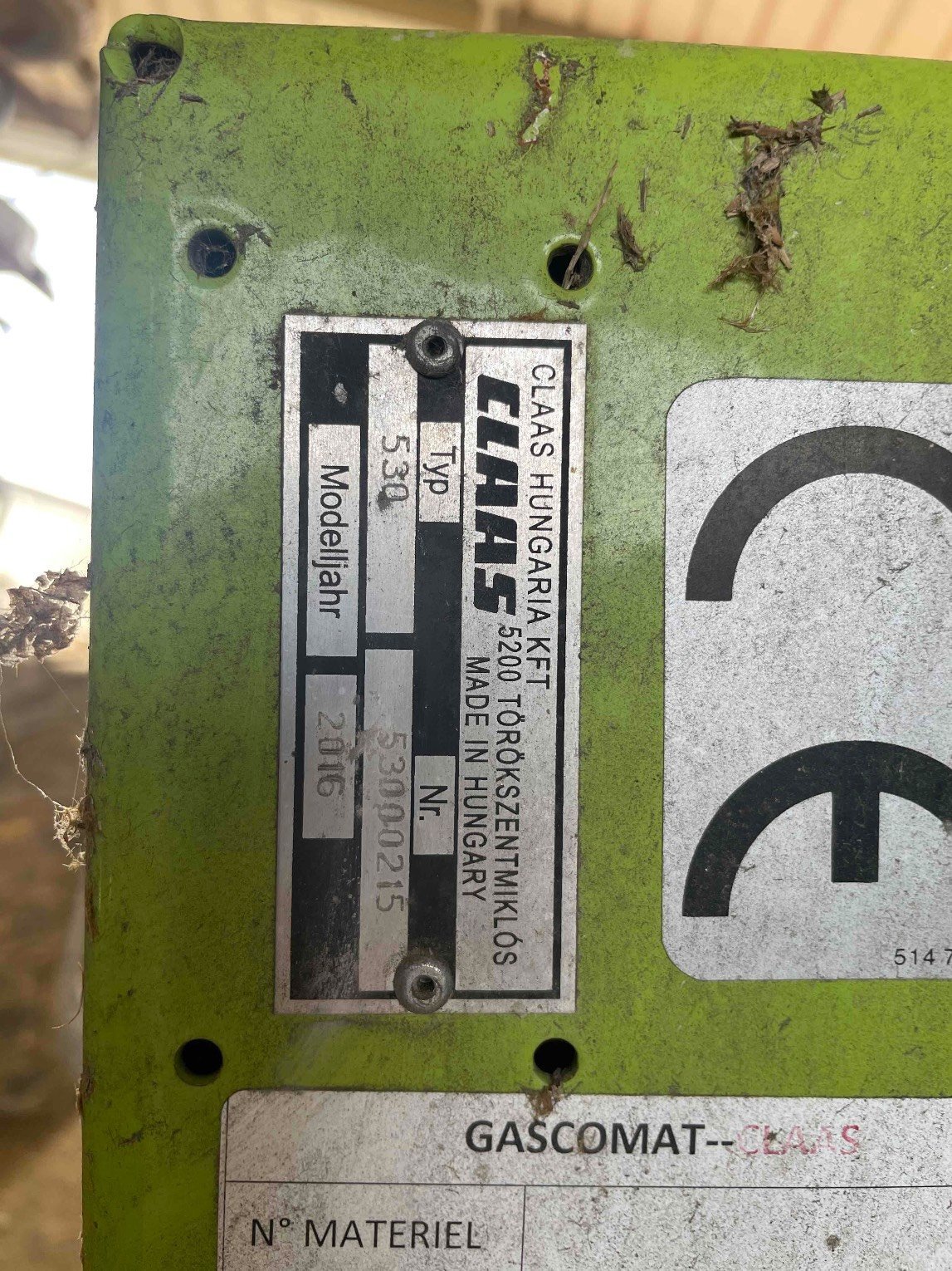 Schneidwerk Türe ait CLAAS MAXFLEX 620, Gebrauchtmaschine içinde ORLEIX (resim 10)