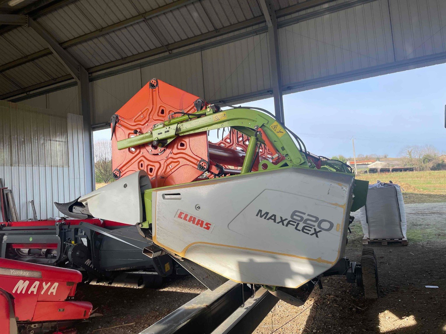Schneidwerk Türe ait CLAAS MAXFLEX 620, Gebrauchtmaschine içinde ORLEIX (resim 11)