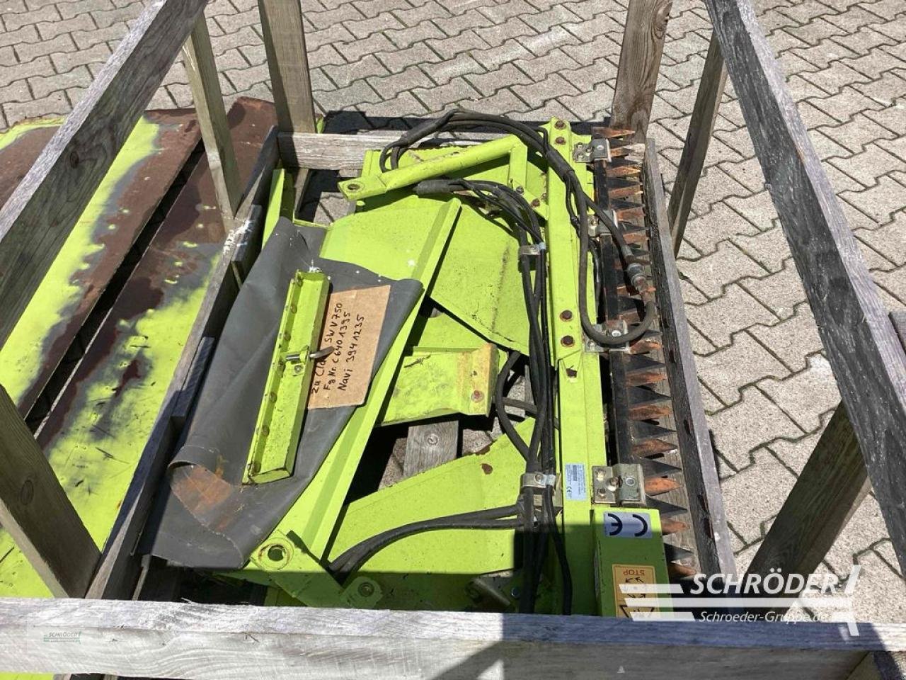 Schneidwerk от тип CLAAS RAPSAUSRÜSTUNG FÜR 7,50 M, Gebrauchtmaschine в Lastrup (Снимка 4)