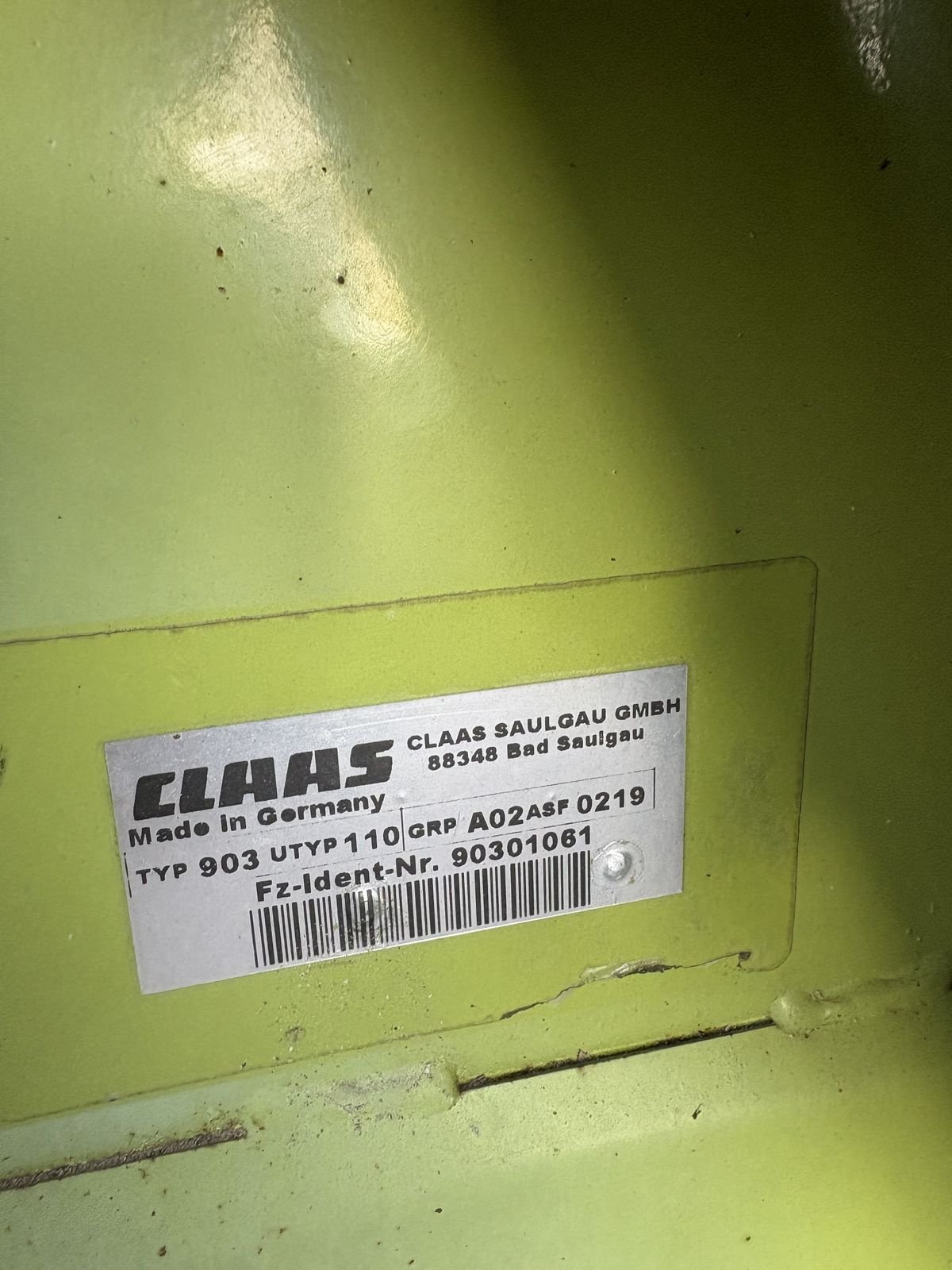 Schneidwerk typu CLAAS RU 600 Contur, Gebrauchtmaschine v Pischelsdorf am Engelbach (Obrázek 8)