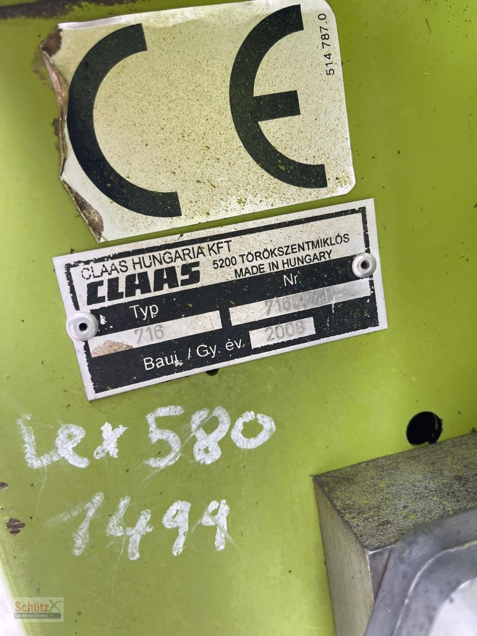 Schneidwerk za tip CLAAS Schneidwerk V1050, mit Rapsausrüstung, Gebrauchtmaschine u Schierling (Slika 9)