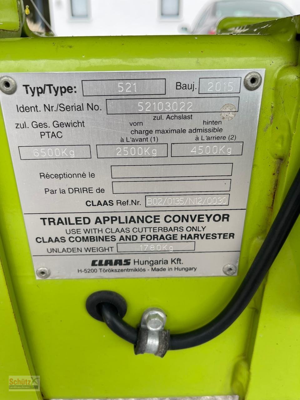 Schneidwerk za tip CLAAS Schneidwerk V1050, mit Rapsausrüstung, Gebrauchtmaschine u Schierling (Slika 11)