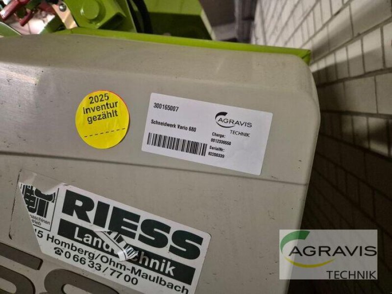 Schneidwerk tipa CLAAS SCHNEIDWERK VARIO 680, Gebrauchtmaschine u Melle-Wellingholzhausen (Slika 13)