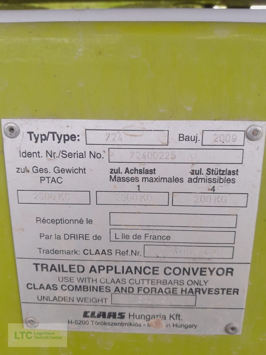 Schneidwerk typu CLAAS SW C 430, Gebrauchtmaschine v Korneuburg (Obrázek 10)