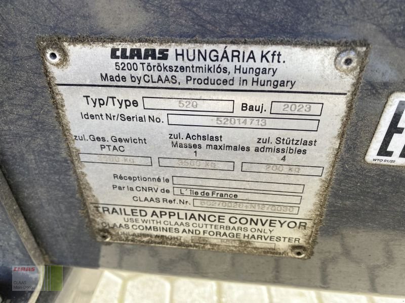 Schneidwerk des Typs CLAAS V 620 + TW, Gebrauchtmaschine in Vohburg (Bild 10)