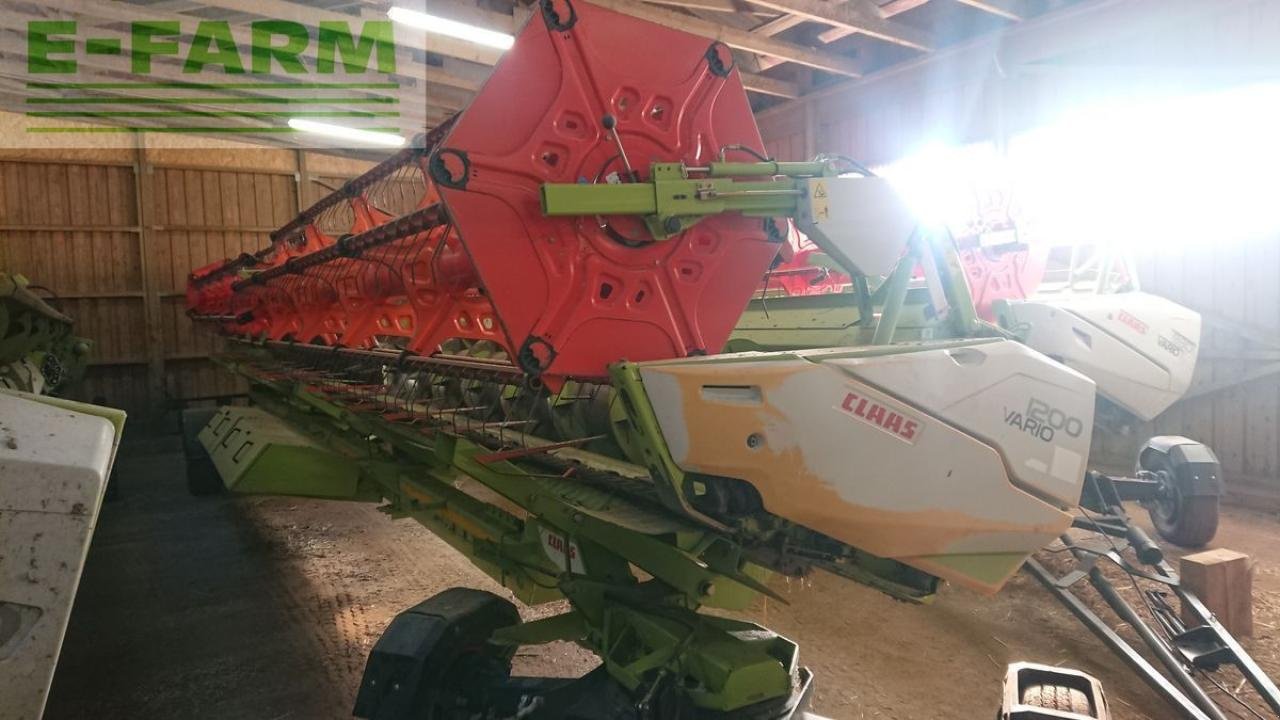 Schneidwerk typu CLAAS v1200 vario, Gebrauchtmaschine v ILZ (Obrázek 2)