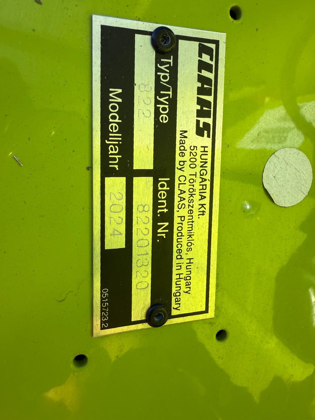 Schneidwerk des Typs CLAAS Vario 560 AC mit Raps Baujahr 2024, Gebrauchtmaschine in Breitenbrunn (Bild 7)