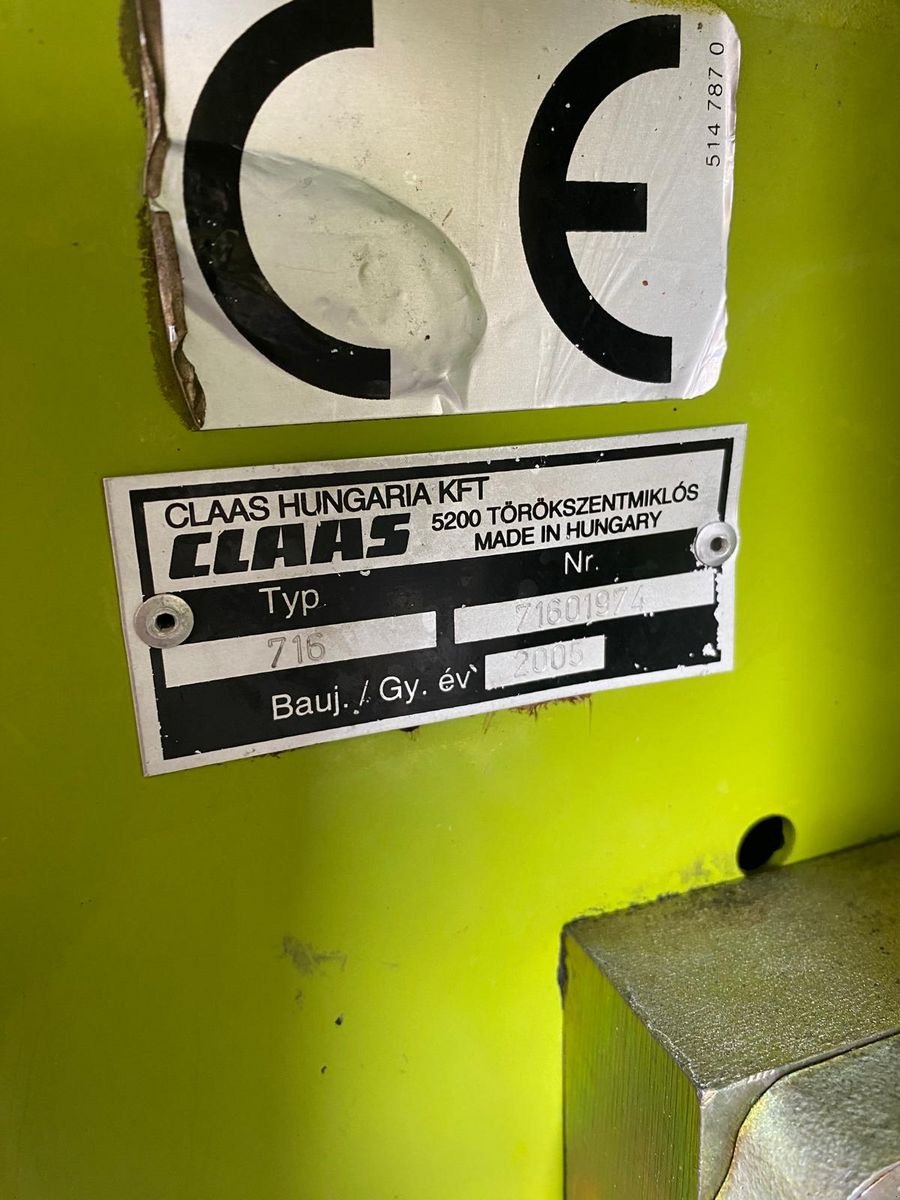 Schneidwerk des Typs CLAAS Vario 660 inkl. Wagen, Gebrauchtmaschine in Grund (Bild 5)