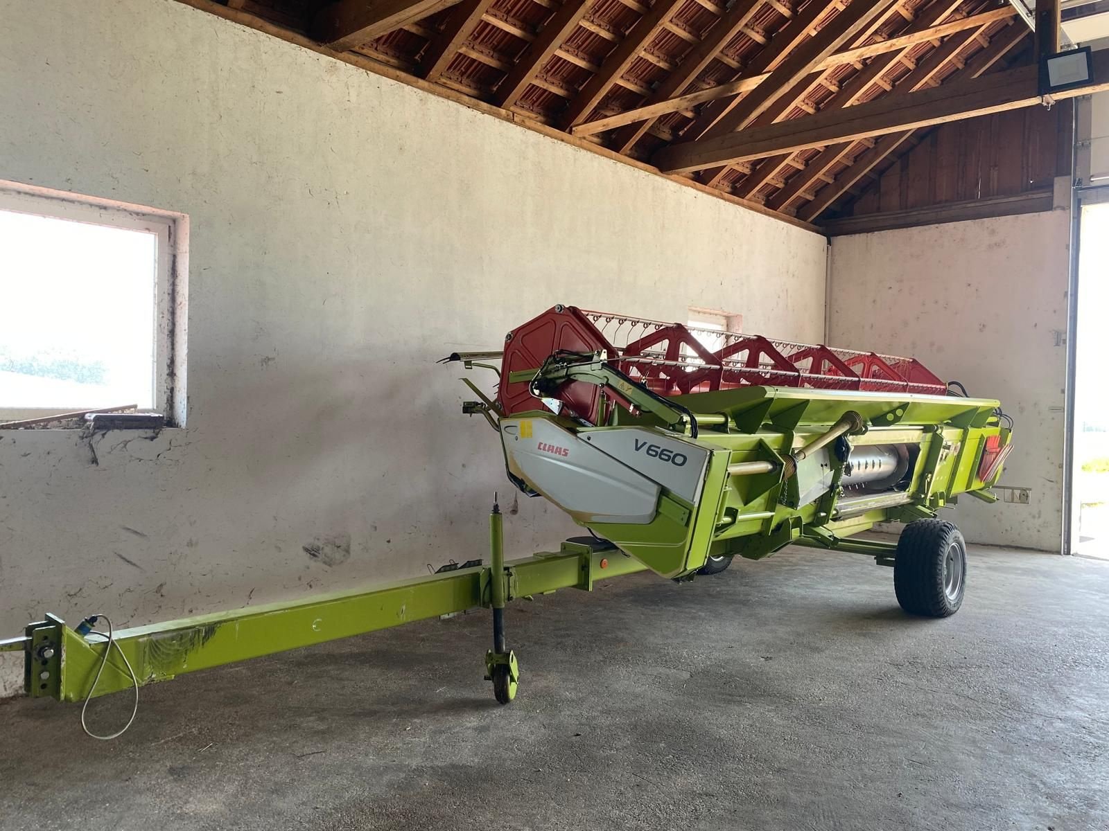 Schneidwerk des Typs CLAAS Vario 660 inkl. Wagen, Gebrauchtmaschine in Grund (Bild 1)