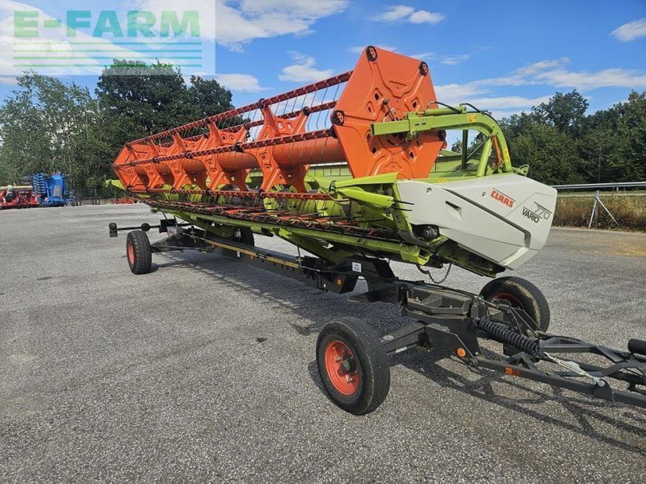 Schneidwerk des Typs CLAAS vario 770 + rapstrenner + transportwagen, Gebrauchtmaschine in ILZ (Bild 3)