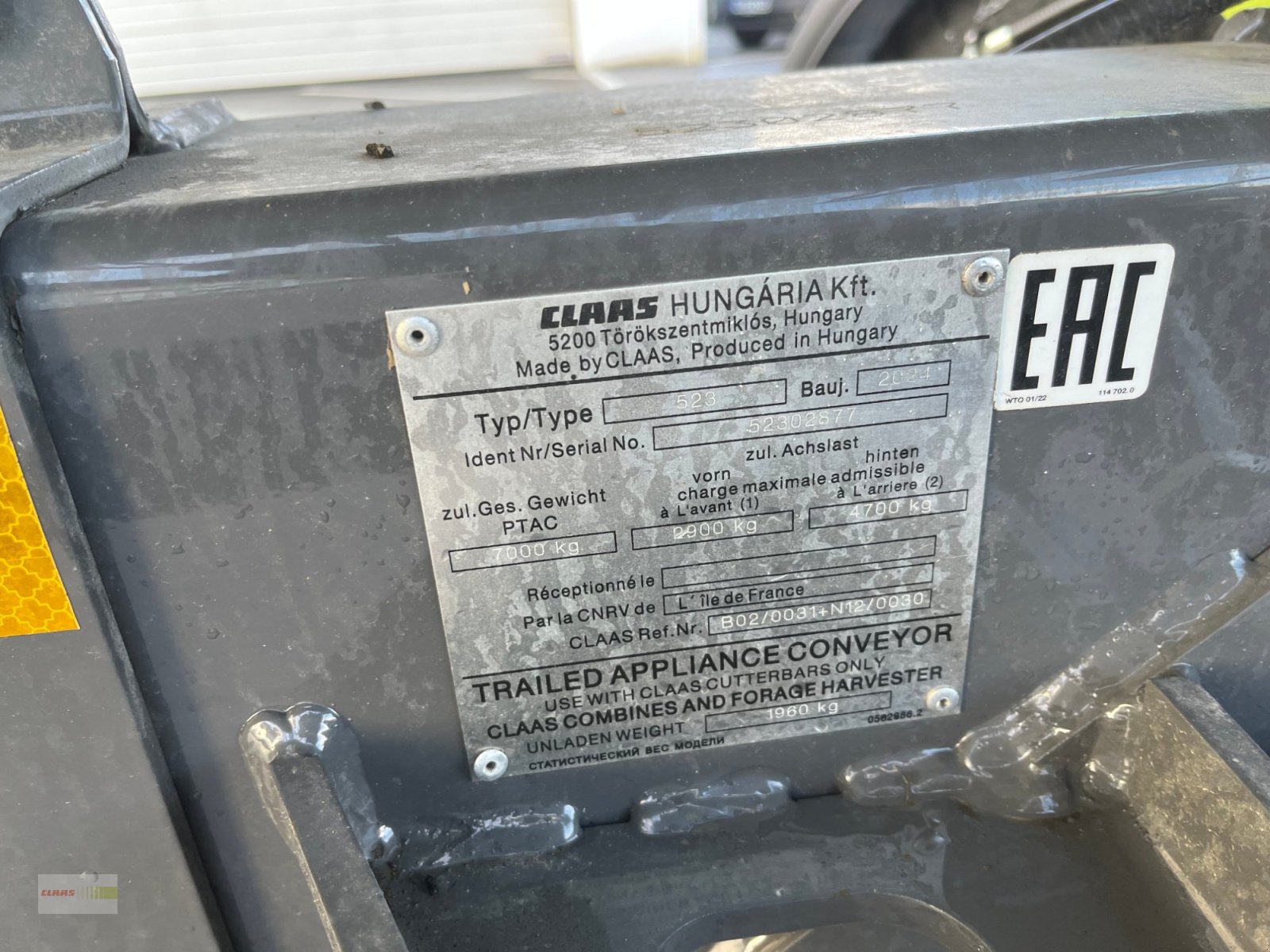 Schneidwerk του τύπου CLAAS VARIO 930, Gebrauchtmaschine σε Langenau (Φωτογραφία 17)