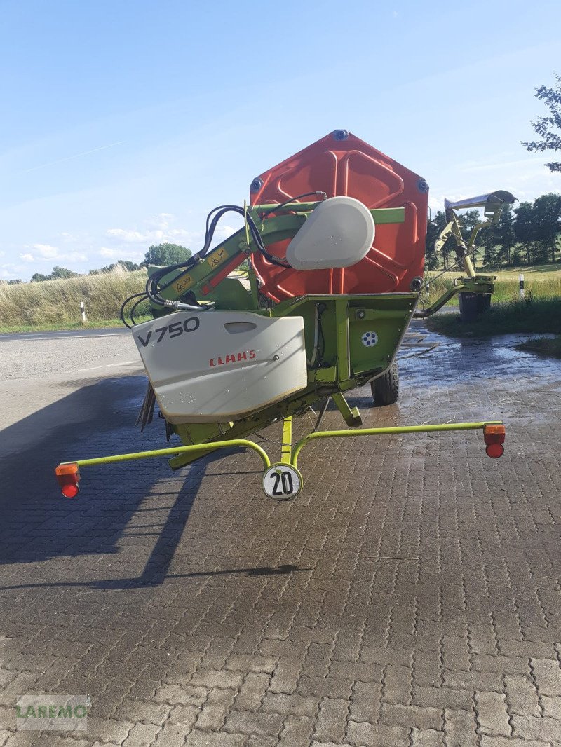 Schneidwerk des Typs CLAAS Vario-Schneidwerk V 750 + Transportwagen, Gebrauchtmaschine in Langenwetzendorf (Bild 2)