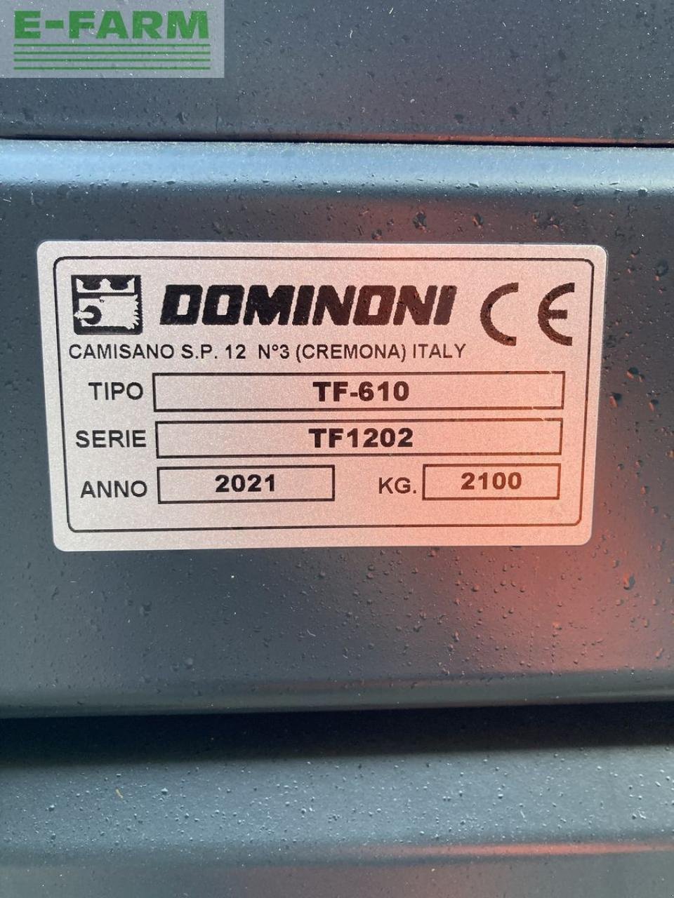 Schneidwerk typu Dominoni flex tf-610, Gebrauchtmaschine v WIESELBURG (Obrázek 7)