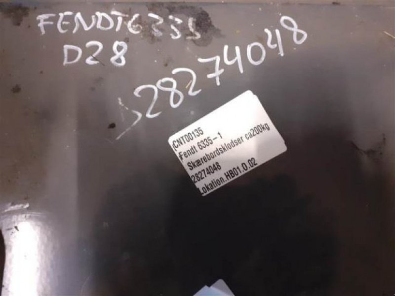 Schneidwerk typu Fendt 6335, Gebrauchtmaschine v Hemmet (Obrázek 3)