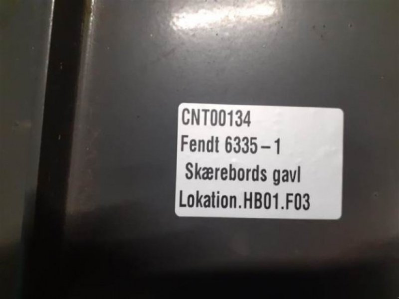 Schneidwerk typu Fendt 6335, Gebrauchtmaschine v Hemmet (Obrázek 2)