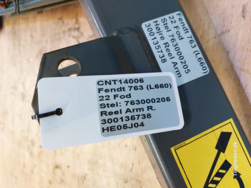 Schneidwerk des Typs Fendt 763, Gebrauchtmaschine in Hemmet (Bild 16)