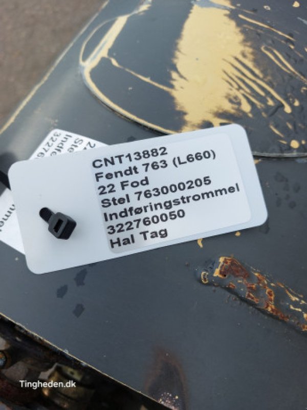 Schneidwerk typu Fendt 763, Gebrauchtmaschine v Hemmet (Obrázek 22)