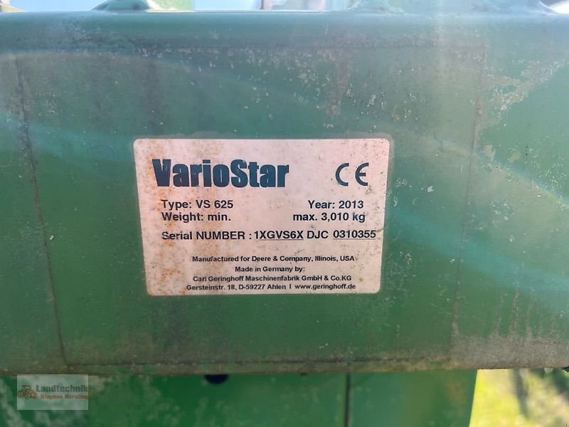 Schneidwerk van het type Geringhoff / John Deere VS 625 VarioStar, Gebrauchtmaschine in Marl (Foto 13)