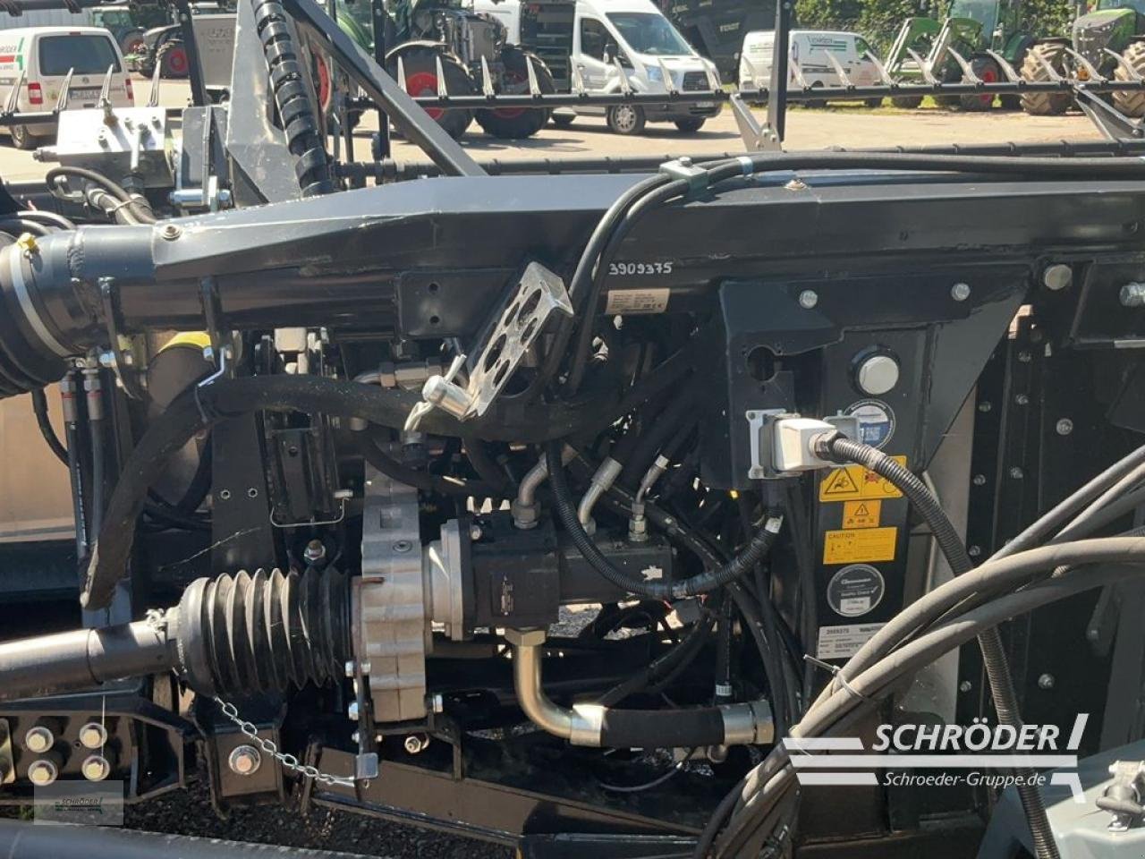 Schneidwerk des Typs Geringhoff 10,65M BANDSCHNEIDWERK TRUFLEX 35 +WAGEN, Gebrauchtmaschine in Friedland (Bild 7)