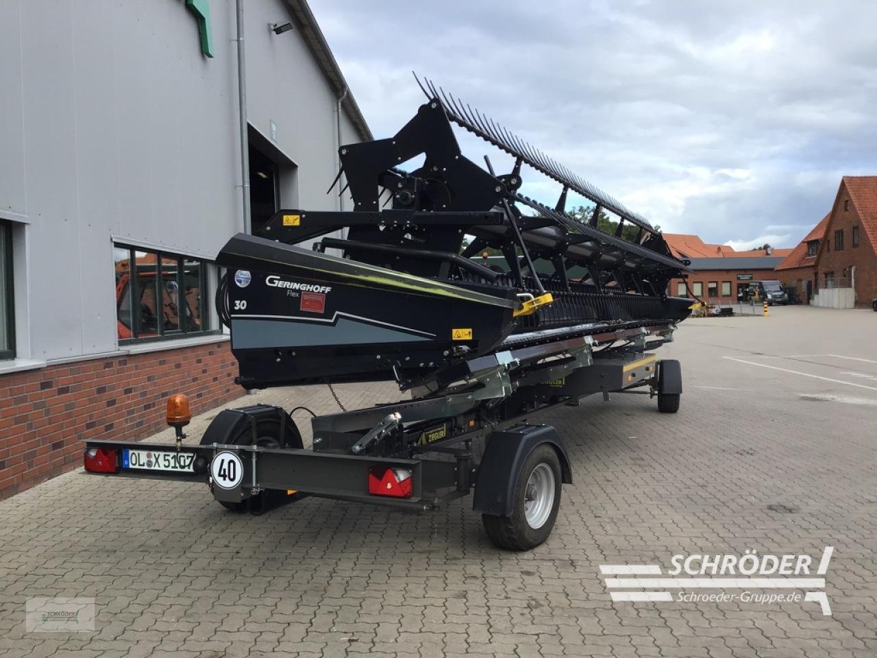 Schneidwerk typu Geringhoff FLEX 30 / 9,15M + WAGEN, Gebrauchtmaschine v Lastrup (Obrázek 3)