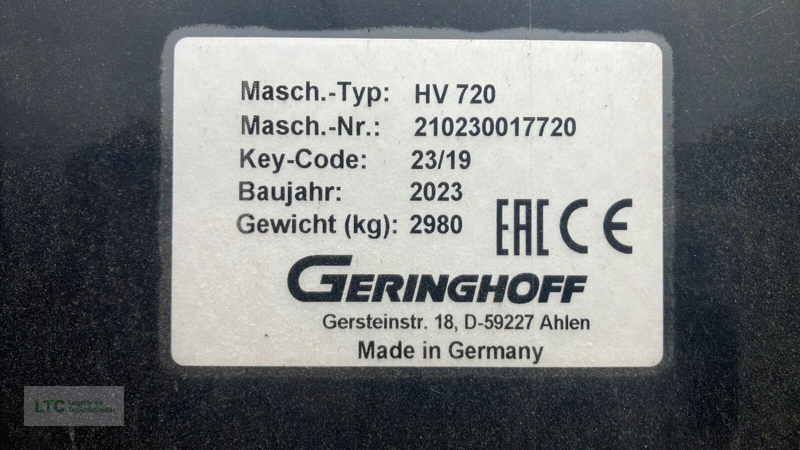 Schneidwerk typu Geringhoff HV 720, Neumaschine v Korneuburg (Obrázek 11)