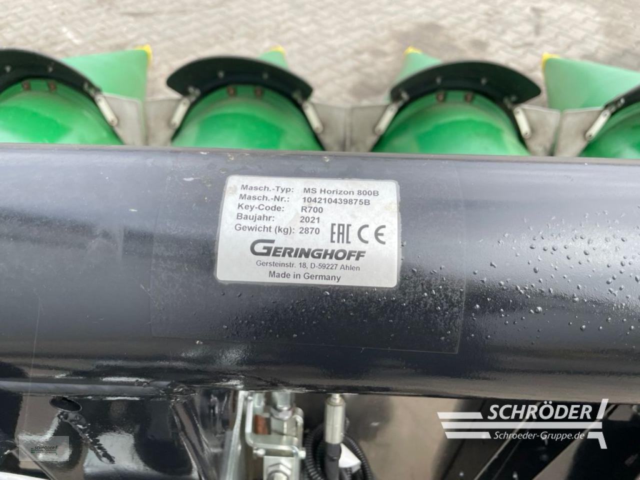 Schneidwerk typu Geringhoff MAIS STAR HORIZON 800 B, Gebrauchtmaschine v Wildeshausen (Obrázek 17)