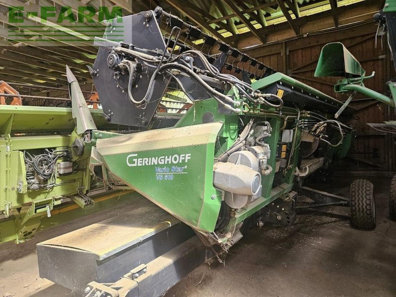 Schneidwerk typu Geringhoff variostar 610 + rapetrenner + transportwagen, Gebrauchtmaschine v ILZ (Obrázek 1)