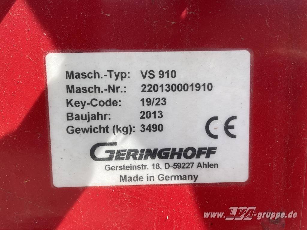 Schneidwerk del tipo Geringhoff VarioStar VS910, Gebrauchtmaschine In Genthin (Immagine 13)