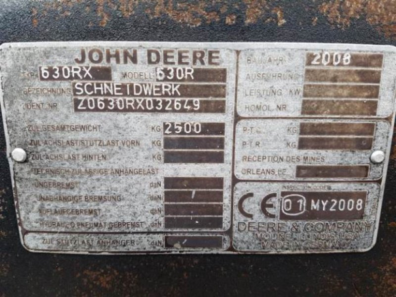Schneidwerk des Typs John Deere 30", Gebrauchtmaschine in Hemmet (Bild 8)