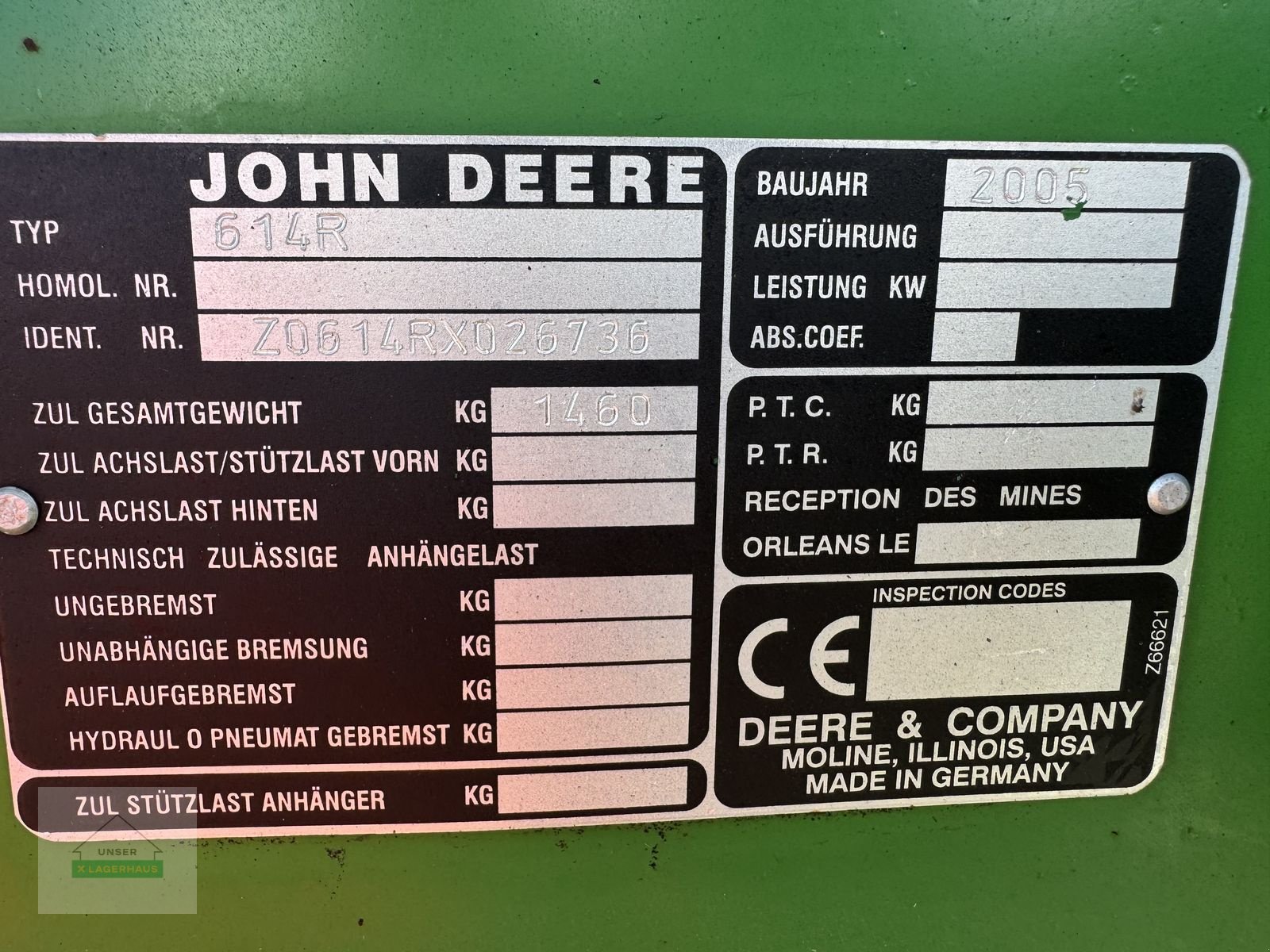 Schneidwerk typu John Deere 614R, Gebrauchtmaschine v Hartberg (Obrázek 5)