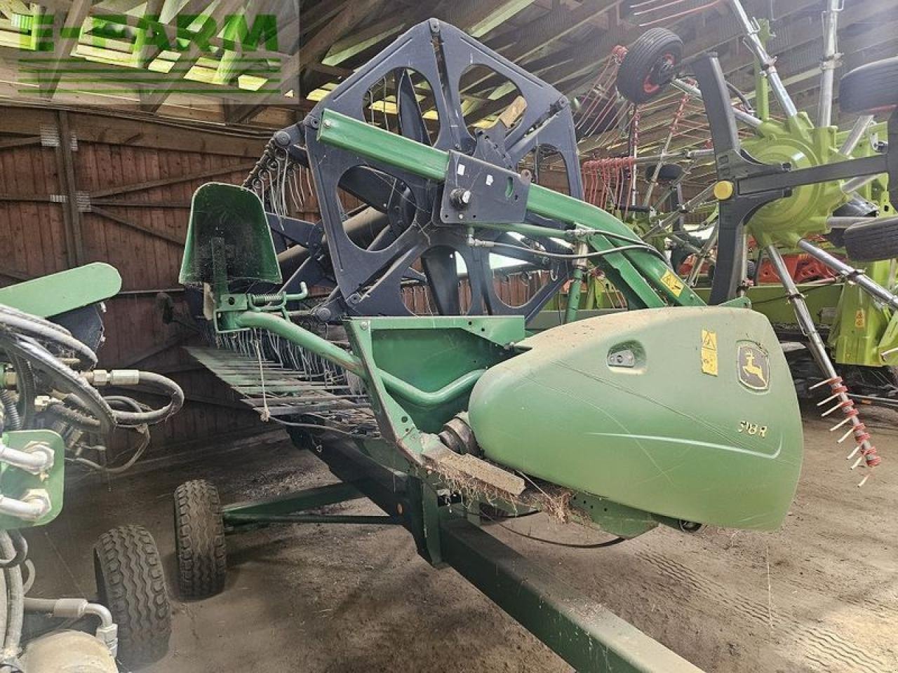 Schneidwerk typu John Deere 618r + transportwagen, Gebrauchtmaschine v ILZ (Obrázek 2)