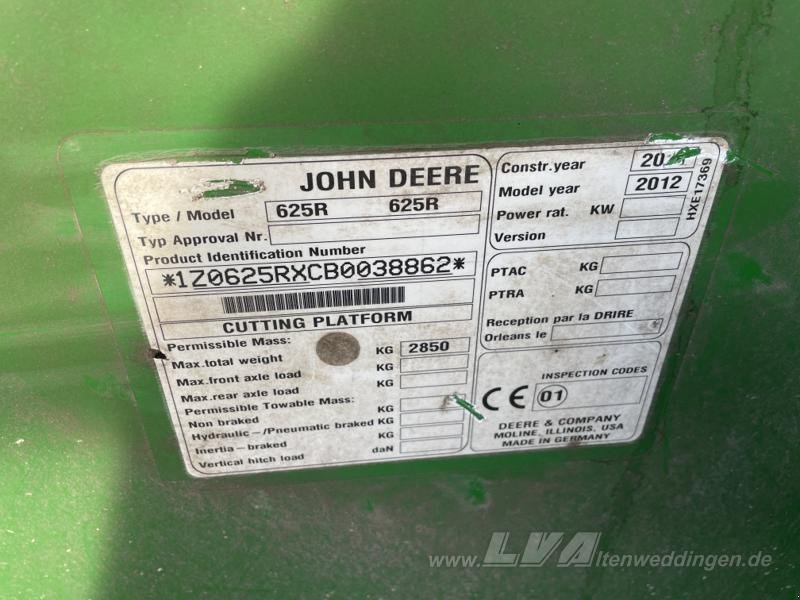 Schneidwerk tip John Deere 625R, Gebrauchtmaschine in Sülzetal (Poză 11)