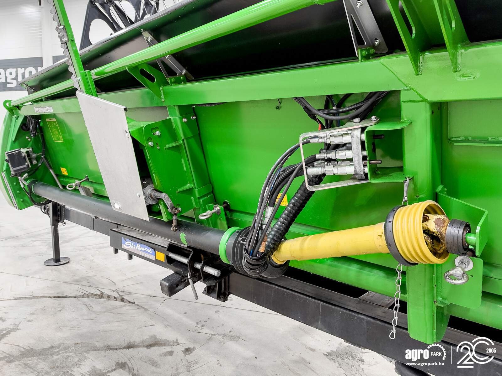 Schneidwerk za tip John Deere 630PF 9.15m draper header with tandem axle trailer and 2 rapeseed side knives, in refurbished condition, Gebrauchtmaschine u Csengele (Slika 13)