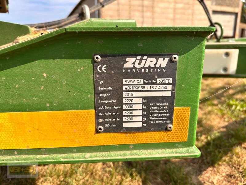 Schneidwerk типа John Deere 635 RDF, Gebrauchtmaschine в Osterburg (Фотография 10)