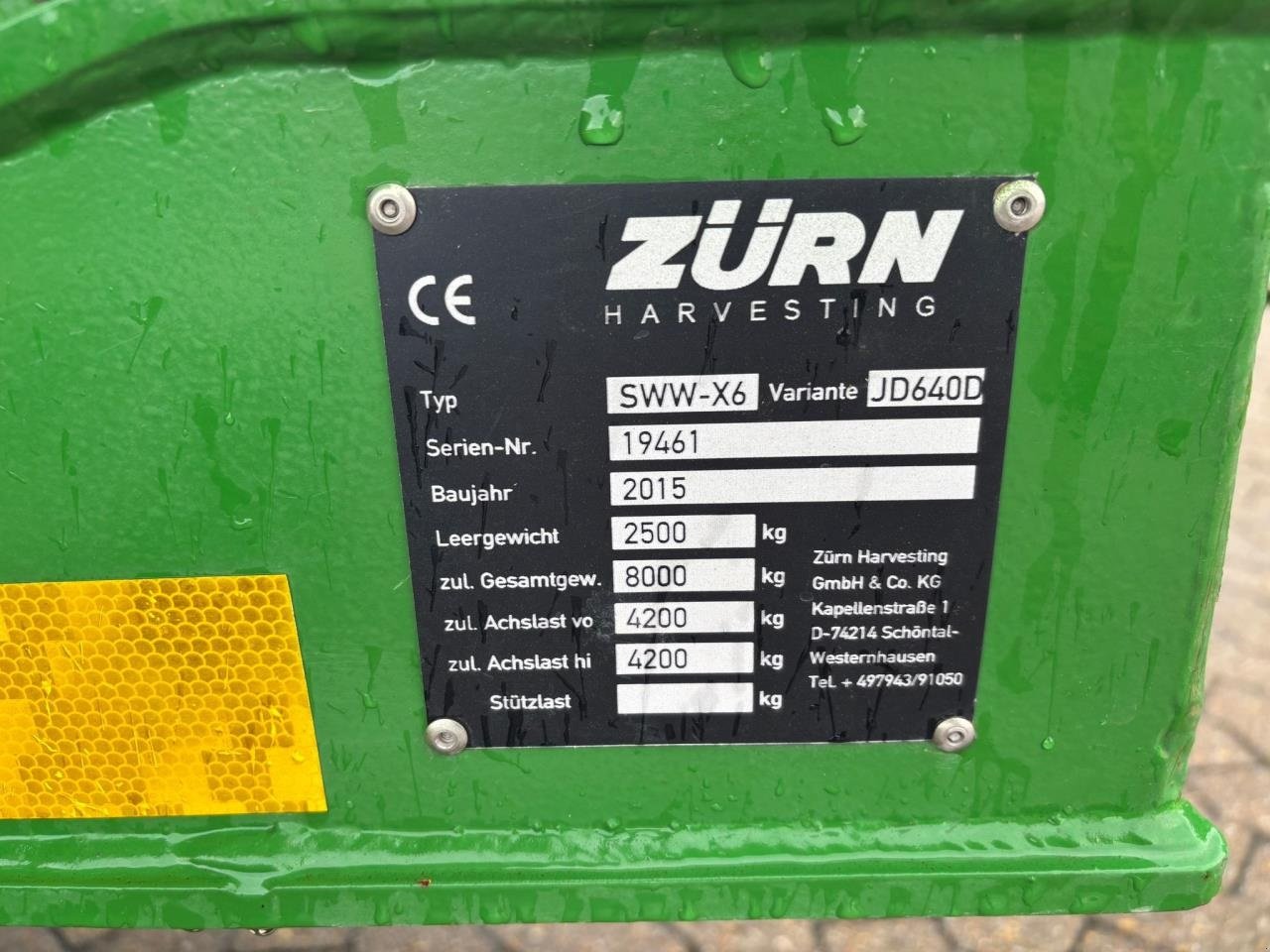 Schneidwerk typu John Deere 640D, Gebrauchtmaschine v Bramming (Obrázek 3)