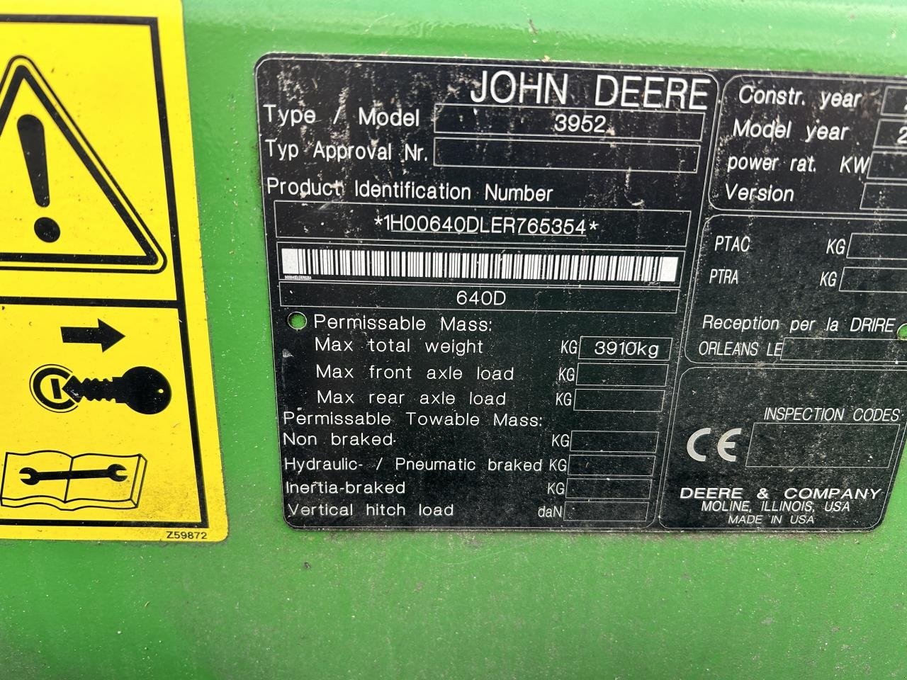 Schneidwerk typu John Deere 640D, Gebrauchtmaschine v Bramming (Obrázek 7)