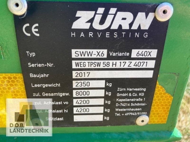 Schneidwerk typu John Deere 640X mit Schneidwerkswagen Schneidwerk, Gebrauchtmaschine v Regensburg (Obrázek 10)